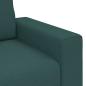 Preview: 2-Sitzer-Sofa Dunkelgrün 140 cm Stoff