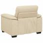 Preview: Sessel Creme 60 cm Stoff
