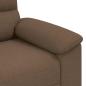 Preview: 2-Sitzer-Sofa Braun 140 cm Stoff