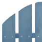 Preview: Adirondack-Schaukelstuhl Massivholz Tanne Blau