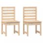 Preview: 3-tlg. Garten-Bistro-Set Massivholz Kiefer