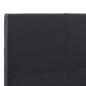 Preview: Bettgestell Schwarz Kunstleder 180x200 cm