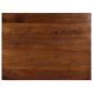 Preview: ARDEBO.de - Tischplatte 70x50x2,5 cm Rechteckig Altholz Massiv