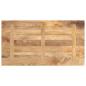 Preview: Tischplatte 100x60x3,8 cm Rechteckig Massivholz Mango
