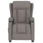 Preview: Relaxsessel Elektrisch Taupe Stoff