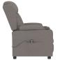 Preview: Relaxsessel Elektrisch Taupe Stoff