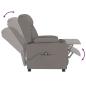 Preview: Relaxsessel Elektrisch Taupe Stoff