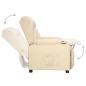 Preview: Aufstehsessel Creme Stoff