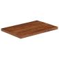Preview: Tischplatte 80x50x2,5 cm Rechteckig Altholz Massiv