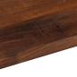 Preview: Tischplatte 80x50x2,5 cm Rechteckig Altholz Massiv
