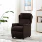 Preview: Massagesessel Dunkelbraun Stoff
