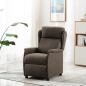 Preview: Massagesessel Taupe Stoff