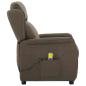 Preview: Massagesessel Taupe Stoff
