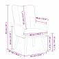Preview: Sessel Hellgrau 63 x 67 x 94 cm Stoff und Sperrholz