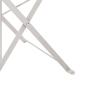 Preview: Faltbare Gartenstühle 2er Set Beige Stahl