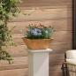 Preview: Metallpflanzer Wetterfester Stahl 35 x 35 x 15 cm Langlebig