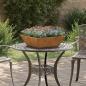 Preview: ARDEBO.de - Metall Pflanzer Verwitterter Stahl 50 x 50 x 15 cm