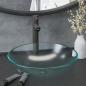 Preview: ARDEBO.de - Badezimmer Waschbecken Wasserhahn Ablaufgarnitur aus mattiertem