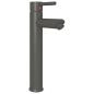 Preview: Badezimmer Mischbatterie Grau 12x30 cm