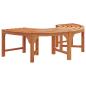 Preview: Outdoor Baum Bank 160 cm Massivholz Eukalyptus