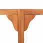 Preview: Outdoor Baum Bank 160 cm Massivholz Eukalyptus