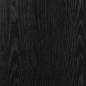 Preview: Bettgestell Schwarz-Eiche 150x200 cm Sperrholz