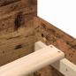 Preview: Bettgestell Altholz 200x200 cm Holzwerkstoff