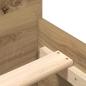 Preview: Bettgestell Artisan Eiche 200x200 cm Holzwerkstoff