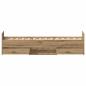 Preview: Bettgestell ohne Matratze Artisan Eiche 75x190 cm Holzwerkstoff