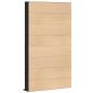 Preview: CD-Regal Schwarz Eiche 101x23x177,5 cm Holzwerkstoff