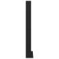 Preview: CD-Regal Schwarz Eiche 101x23x177,5 cm Holzwerkstoff
