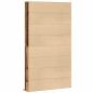 Preview: CD Schrank - Altes Holz - 101x23x177,5 cm - Holzwerkstoff