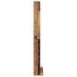 Preview: CD Schrank - Altes Holz - 101x23x177,5 cm - Holzwerkstoff