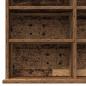 Preview: CD Schrank - Altes Holz - 101x23x177,5 cm - Holzwerkstoff