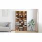 Preview: CD Schrank - Altes Holz - 101x23x177,5 cm - Holzwerkstoff