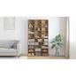 Preview: CD-Schrank in Artisan Eiche - 101x23x177.5 cm aus Holzwerkstoff