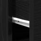 Preview: 3-teiliges Badezimmer Schrank Set Schwarze Eiche Holzwerkstoff