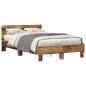 Preview: Bettgestell aus Holzwerkstoff Alte Holzoptik Holzwerkstoff