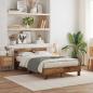 Preview: Bettgestell aus Holzwerkstoff Alte Holzoptik Holzwerkstoff