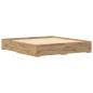 Preview: Bett mit Schubladen Artisan Eiche 180x200 cm Holzwerkstoff