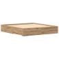 Preview: Bett mit Schubladen Artisan Eiche 180x200 cm Holzwerkstoff