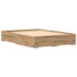 Preview: Bettgestell mit Schubladen Artisan Eiche Ingenieure Holz