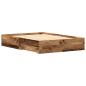 Preview: Bett mit Schubladen Altholz 135x190 cm Holzwerkstoff