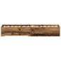 Preview: Bettgestell Altholz 100x200 cm Holzwerkstoff