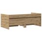 Preview: Tagesbett in Artisan Eiche Artisan Eiche Holzwerkstoff 100 x 200 cm