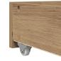 Preview: Tagesbett in Artisan Eiche Artisan Eiche Holzwerkstoff 100 x 200 cm