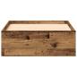 Preview: Bettgestell Alteiche 90x190 cm Engineered Wood