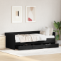 Preview: Tagesbett Schwarze Eiche Spanplatte 90 x 200 cm Langlebig