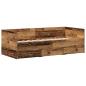 Preview: Tagesliege Altholz Ingenieurholz 90 x 190 cm Stabil Tagesliege