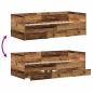 Preview: Tagesliege Altholz Ingenieurholz 90 x 190 cm Stabil Tagesliege